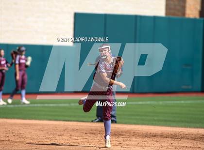 Thumbnail 1 in Hallettsville vs. Grandview (UIL Softball 3A Semifinal) photogallery.