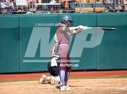 Thumbnail 2 in Hallettsville vs. Grandview (UIL Softball 3A Semifinal) photogallery.