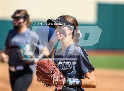 Thumbnail 3 in Hallettsville vs. Grandview (UIL Softball 3A Semifinal) photogallery.