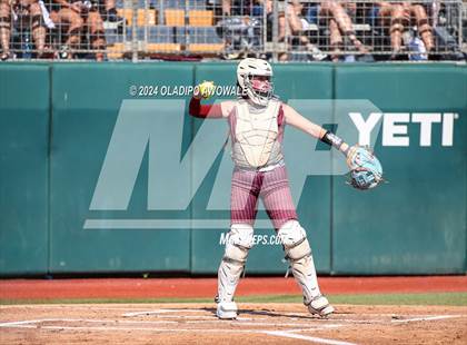 Thumbnail 1 in Hallettsville vs. Grandview (UIL Softball 3A Semifinal) photogallery.