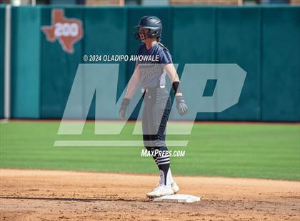 Thumbnail 3 in Hallettsville vs. Grandview (UIL Softball 3A Semifinal) photogallery.