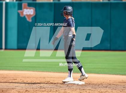 Thumbnail 1 in Hallettsville vs. Grandview (UIL Softball 3A Semifinal) photogallery.