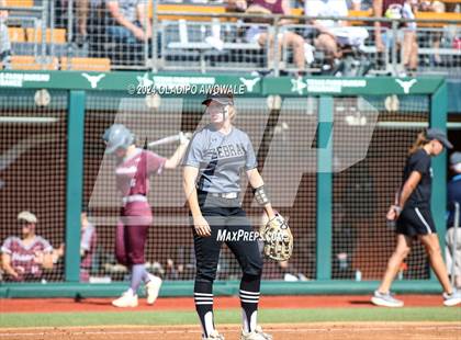 Thumbnail 1 in Hallettsville vs. Grandview (UIL Softball 3A Semifinal) photogallery.
