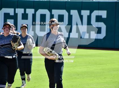 Thumbnail 1 in Hallettsville vs. Grandview (UIL Softball 3A Semifinal) photogallery.