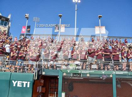Thumbnail 3 in Hallettsville vs. Grandview (UIL Softball 3A Semifinal) photogallery.