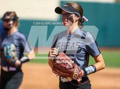 Thumbnail 2 in Hallettsville vs. Grandview (UIL Softball 3A Semifinal) photogallery.