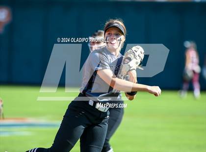 Thumbnail 3 in Hallettsville vs. Grandview (UIL Softball 3A Semifinal) photogallery.