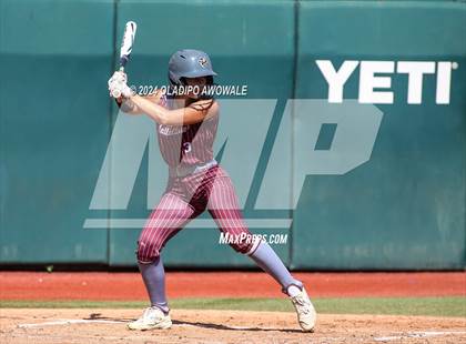 Thumbnail 2 in Hallettsville vs. Grandview (UIL Softball 3A Semifinal) photogallery.
