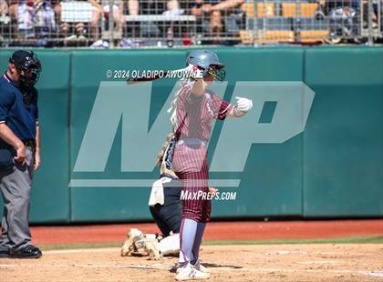 Thumbnail 1 in Hallettsville vs. Grandview (UIL Softball 3A Semifinal) photogallery.