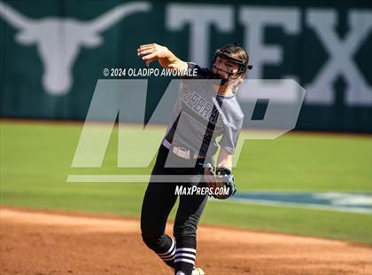Thumbnail 1 in Hallettsville vs. Grandview (UIL Softball 3A Semifinal) photogallery.
