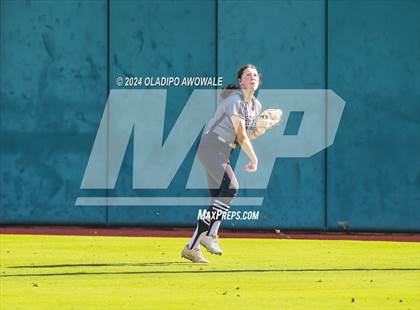 Thumbnail 1 in Hallettsville vs. Grandview (UIL Softball 3A Semifinal) photogallery.