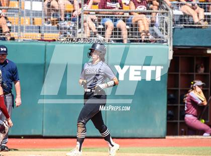 Thumbnail 3 in Hallettsville vs. Grandview (UIL Softball 3A Semifinal) photogallery.