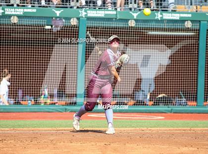 Thumbnail 3 in Hallettsville vs. Grandview (UIL Softball 3A Semifinal) photogallery.