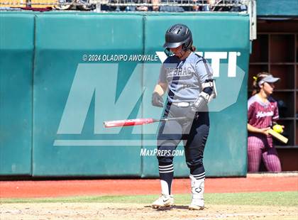 Thumbnail 1 in Hallettsville vs. Grandview (UIL Softball 3A Semifinal) photogallery.