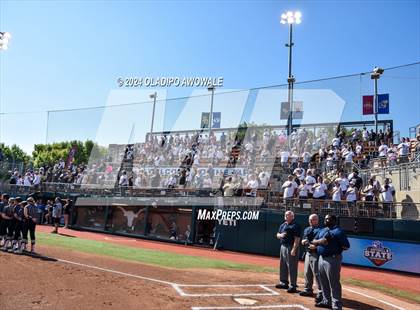 Thumbnail 3 in Hallettsville vs. Grandview (UIL Softball 3A Semifinal) photogallery.