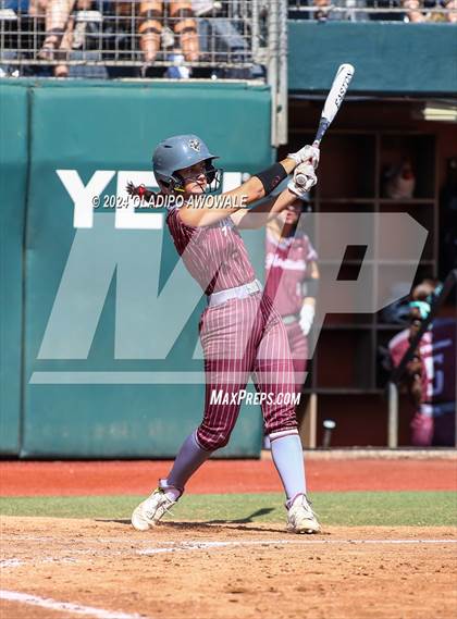 Thumbnail 1 in Hallettsville vs. Grandview (UIL Softball 3A Semifinal) photogallery.