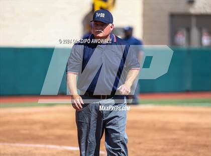 Thumbnail 1 in Hallettsville vs. Grandview (UIL Softball 3A Semifinal) photogallery.