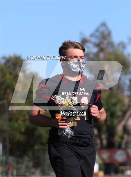 Thumbnail 3 in Oaks Christian Senior Night Presentation photogallery.
