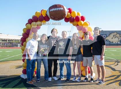 Thumbnail 2 in Oaks Christian Senior Night Presentation photogallery.
