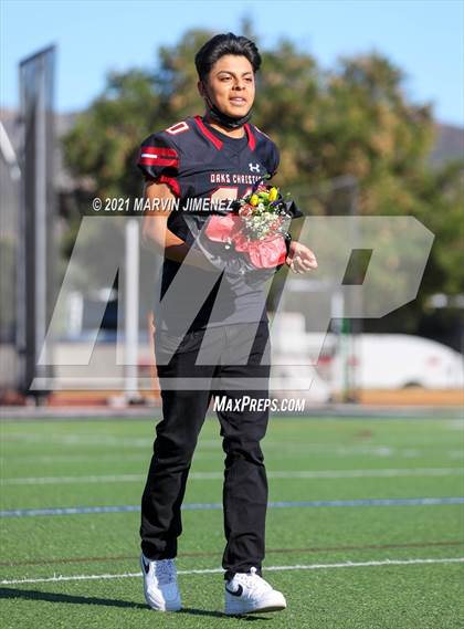 Thumbnail 2 in Oaks Christian Senior Night Presentation photogallery.