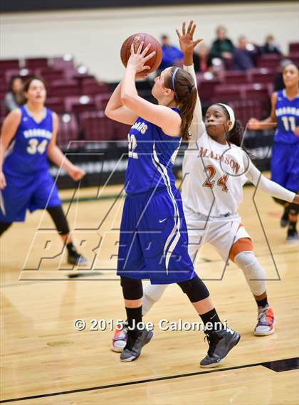 Thumbnail 2 in MacArthur [Douglas] vs Madison (Littleton Gym) photogallery.