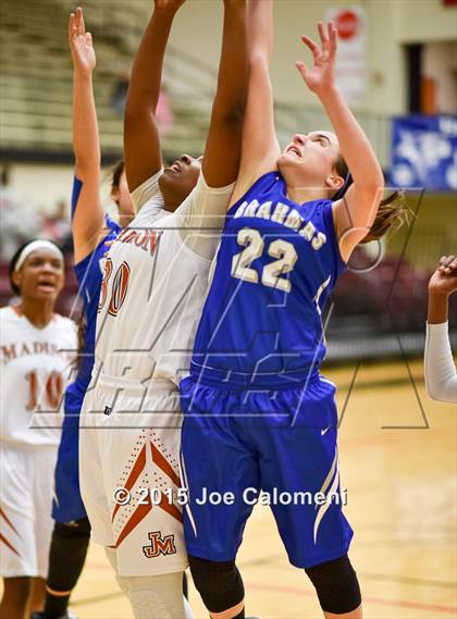 Thumbnail 2 in MacArthur [Douglas] vs Madison (Littleton Gym) photogallery.