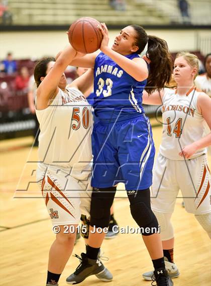 Thumbnail 2 in MacArthur [Douglas] vs Madison (Littleton Gym) photogallery.