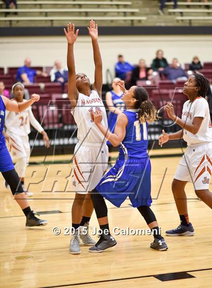 Thumbnail 1 in MacArthur [Douglas] vs Madison (Littleton Gym) photogallery.