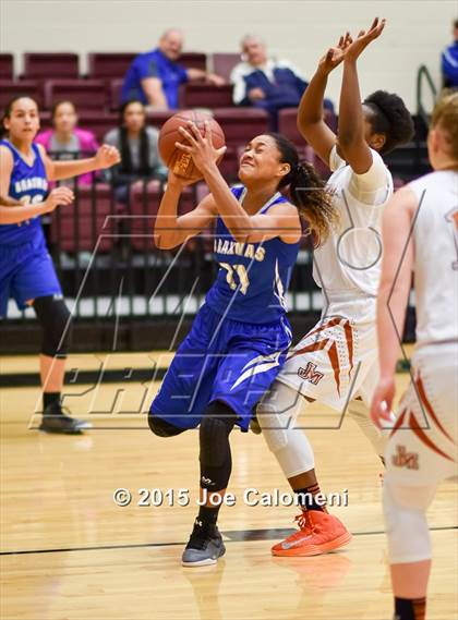 Thumbnail 1 in MacArthur [Douglas] vs Madison (Littleton Gym) photogallery.