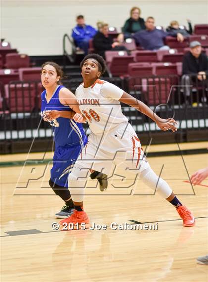 Thumbnail 1 in MacArthur [Douglas] vs Madison (Littleton Gym) photogallery.