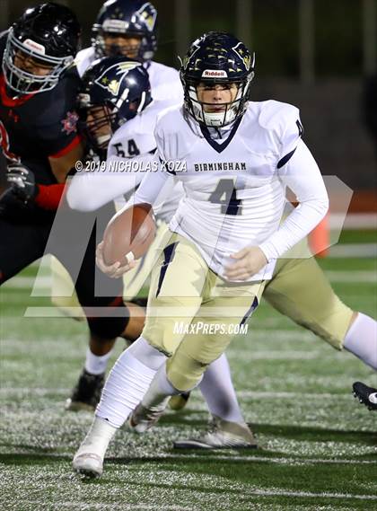 Thumbnail 2 in Birmingham vs. Banning (CIF LACS Open Division Final) photogallery.