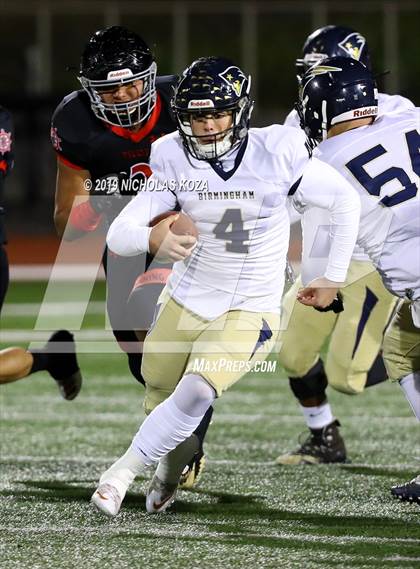 Thumbnail 1 in Birmingham vs. Banning (CIF LACS Open Division Final) photogallery.