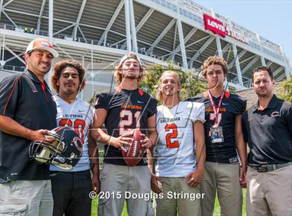 Thumbnail 3 in California School for the Deaf (USA Football/MaxPreps Media Day Event) photogallery.