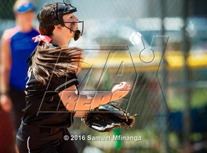Thumbnail 3 in Gross Catholic vs. Northwest (Lincoln Public Schools Softball Classic) photogallery.