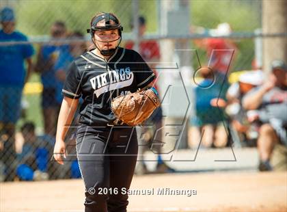 Thumbnail 3 in Gross Catholic vs. Northwest (Lincoln Public Schools Softball Classic) photogallery.