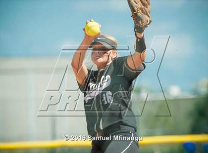 Thumbnail 1 in Gross Catholic vs. Northwest (Lincoln Public Schools Softball Classic) photogallery.