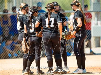 Thumbnail 1 in Gross Catholic vs. Northwest (Lincoln Public Schools Softball Classic) photogallery.