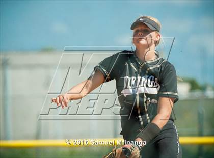 Thumbnail 2 in Gross Catholic vs. Northwest (Lincoln Public Schools Softball Classic) photogallery.