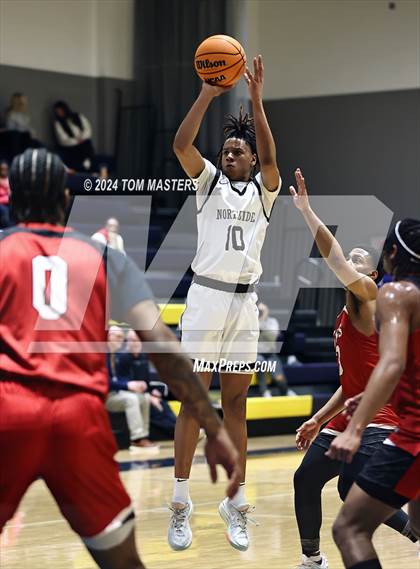 Thumbnail 3 in The Burlington School vs. Northside Christian Academy photogallery.