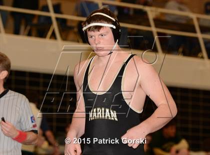 Thumbnail 3 in Saint Viator vs. Marian Catholic photogallery.