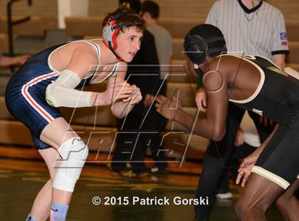 Thumbnail 2 in Saint Viator vs. Marian Catholic photogallery.