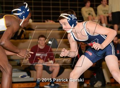 Thumbnail 2 in Saint Viator vs. Marian Catholic photogallery.