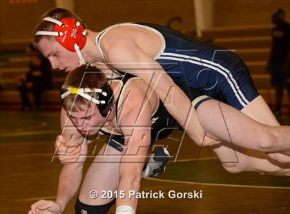 Thumbnail 1 in Saint Viator vs. Marian Catholic photogallery.