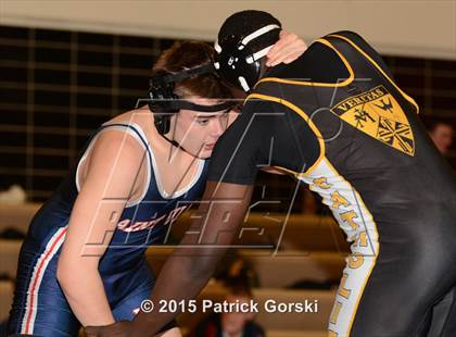 Thumbnail 3 in Saint Viator vs. Marian Catholic photogallery.