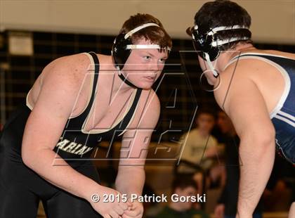 Thumbnail 1 in Saint Viator vs. Marian Catholic photogallery.