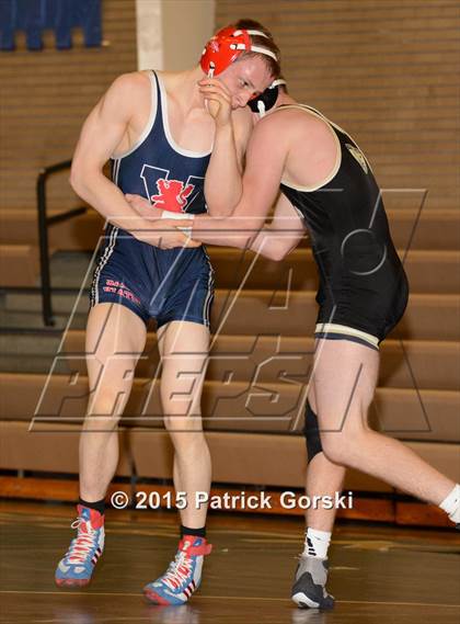 Thumbnail 2 in Saint Viator vs. Marian Catholic photogallery.