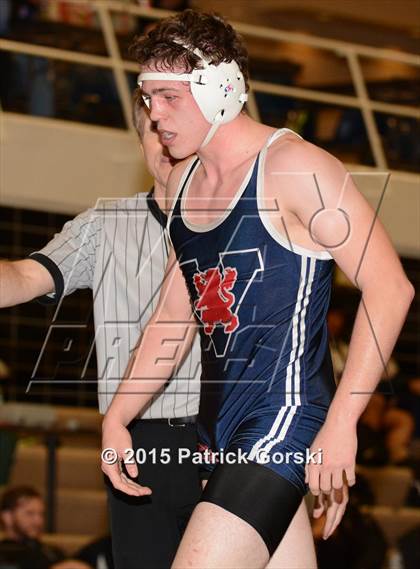 Thumbnail 3 in Saint Viator vs. Marian Catholic photogallery.