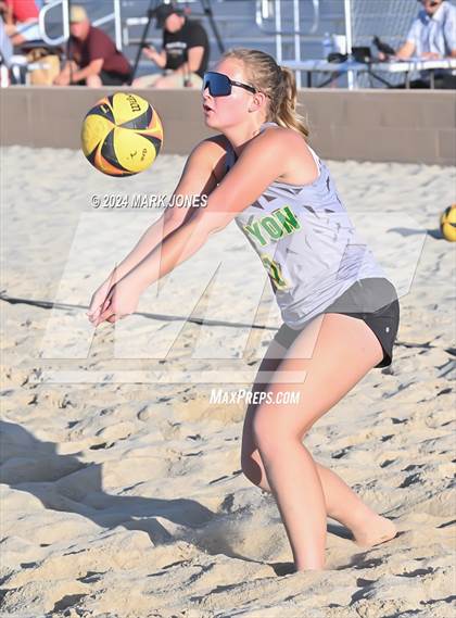 Thumbnail 2 in Canyon del Oro vs. Saguaro (AIA DII Pairs Semifinal) photogallery.