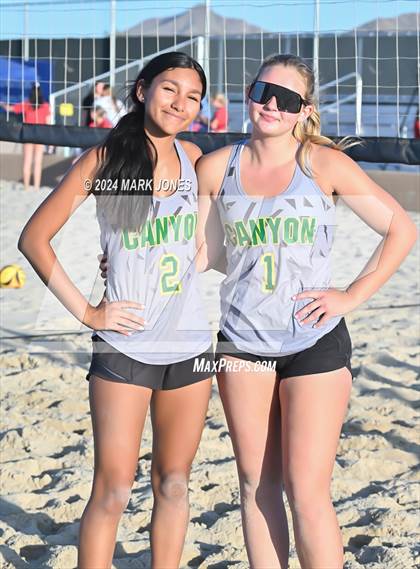 Thumbnail 1 in Canyon del Oro vs. Saguaro (AIA DII Pairs Semifinal) photogallery.