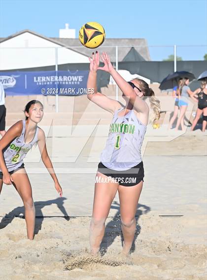 Thumbnail 1 in Canyon del Oro vs. Saguaro (AIA DII Pairs Semifinal) photogallery.